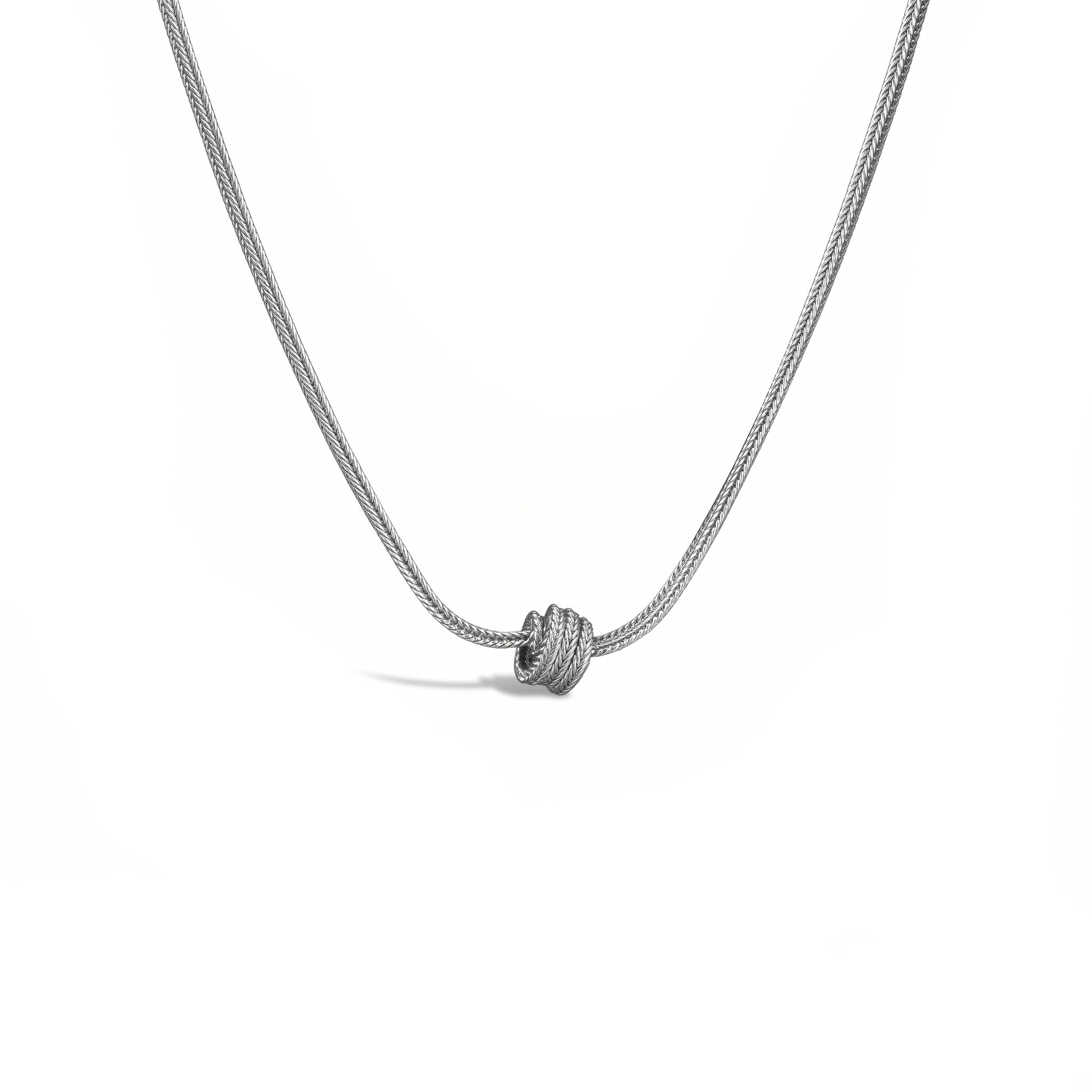 COLLANA INTRECCIO UNIVERSE SILVER