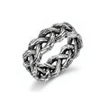 ANELLO INTRECCIO SILVER