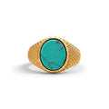 ANELLO MARBLE STONE GOLD/BLUE