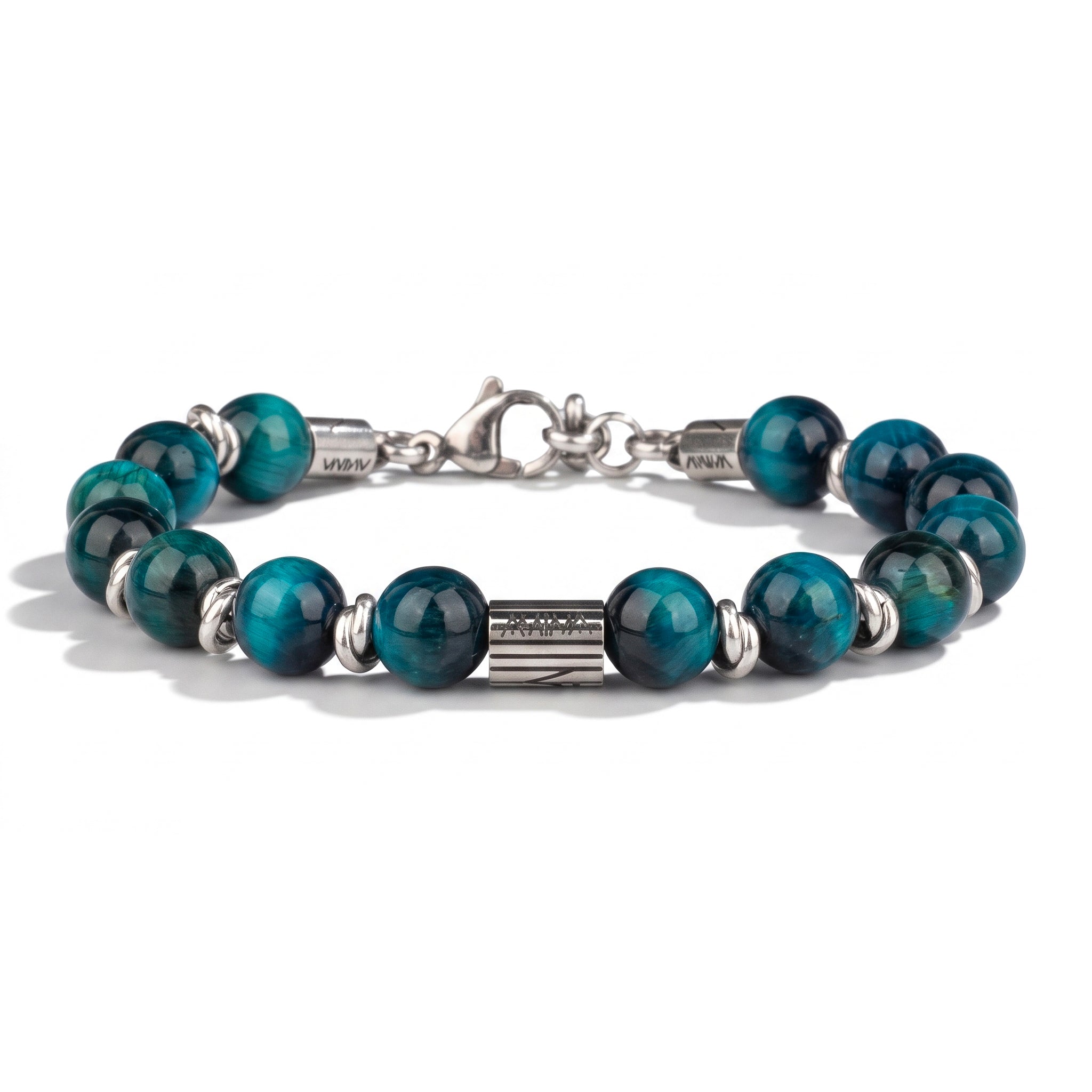BRACCIALE PIETRE MERAK SILVER/BLUE