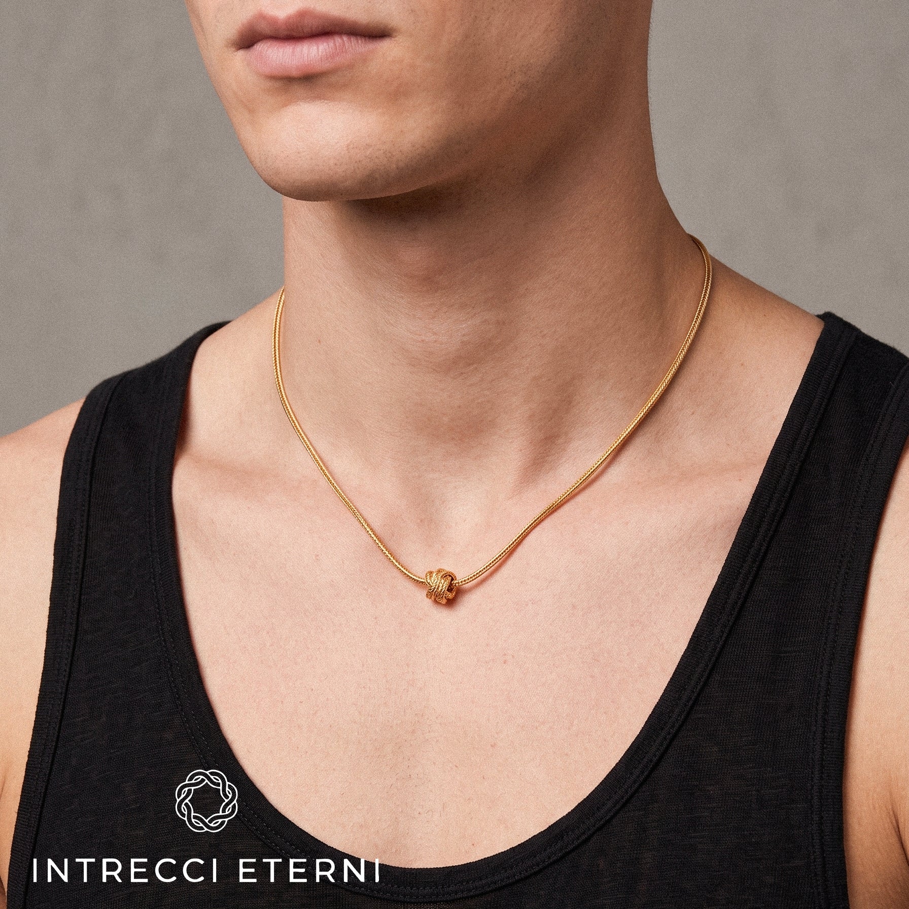 COLLANA INTRECCIO UNIVERSE GOLD