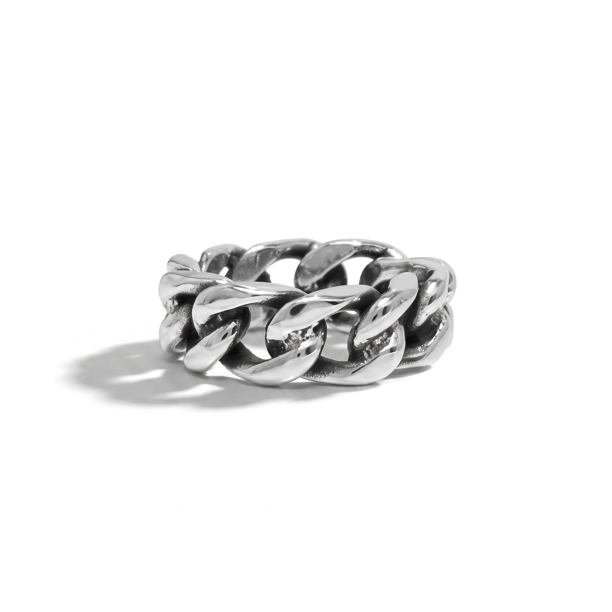 ANELLO CATENA SILVER