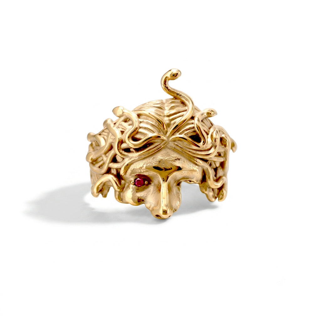 ANELLO GORGONE GOLD