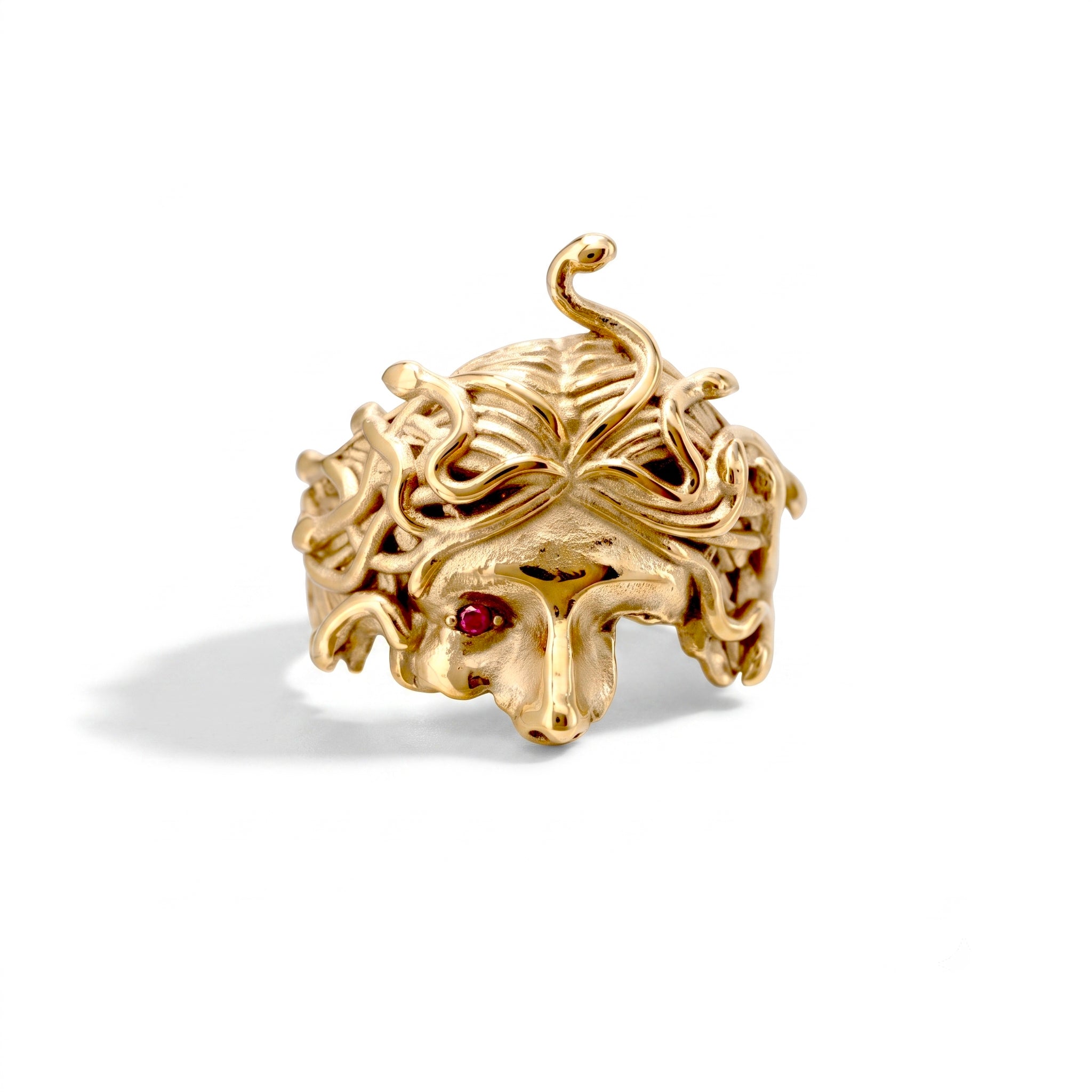 ANELLO GORGONE GOLD