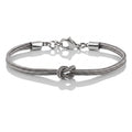 BRACCIALE INTRECCIO INFINITY SILVER