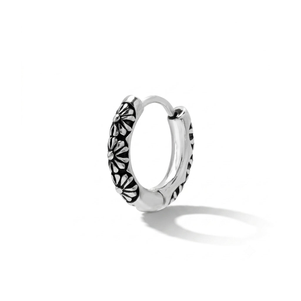 ORECCHINO FLOWER SILVER