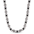 COLLANA PIETRE IZAR SILVER/BLACK