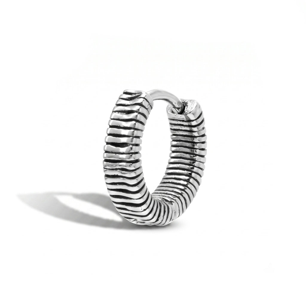ORECCHINO LINE SILVER