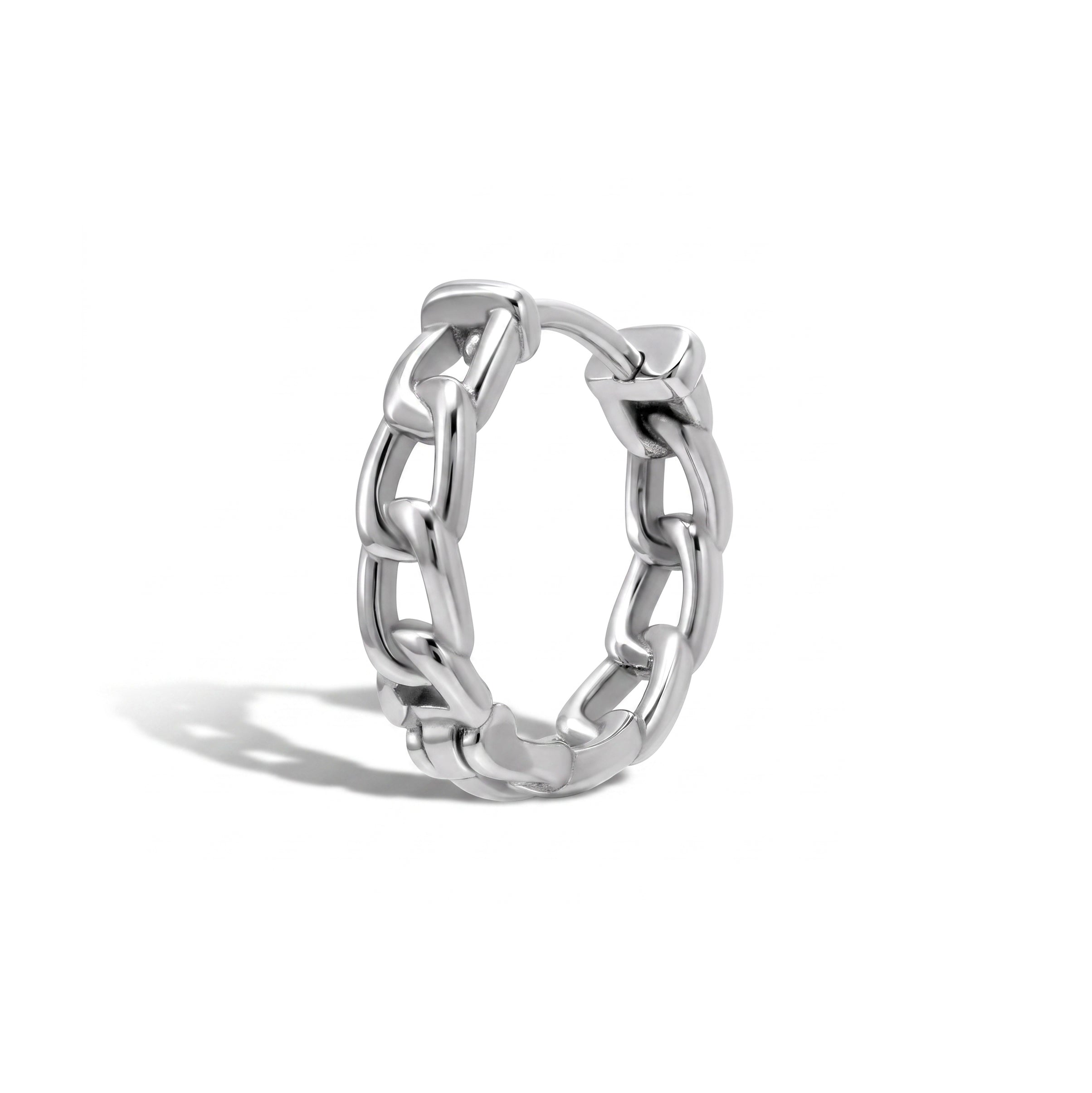 ORECCHINO CATENA SILVER