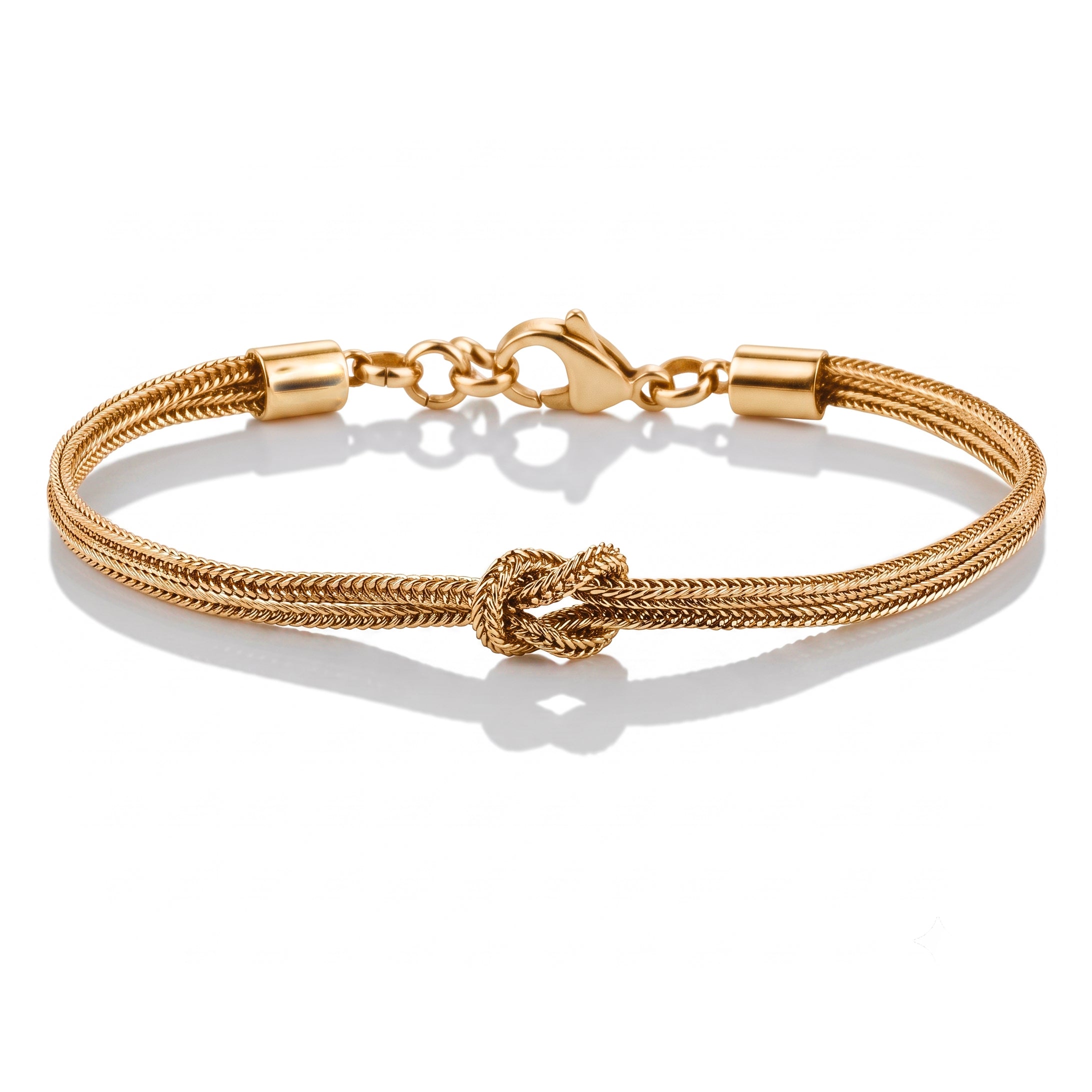 BRACCIALE INTRECCIO INFINITY GOLD