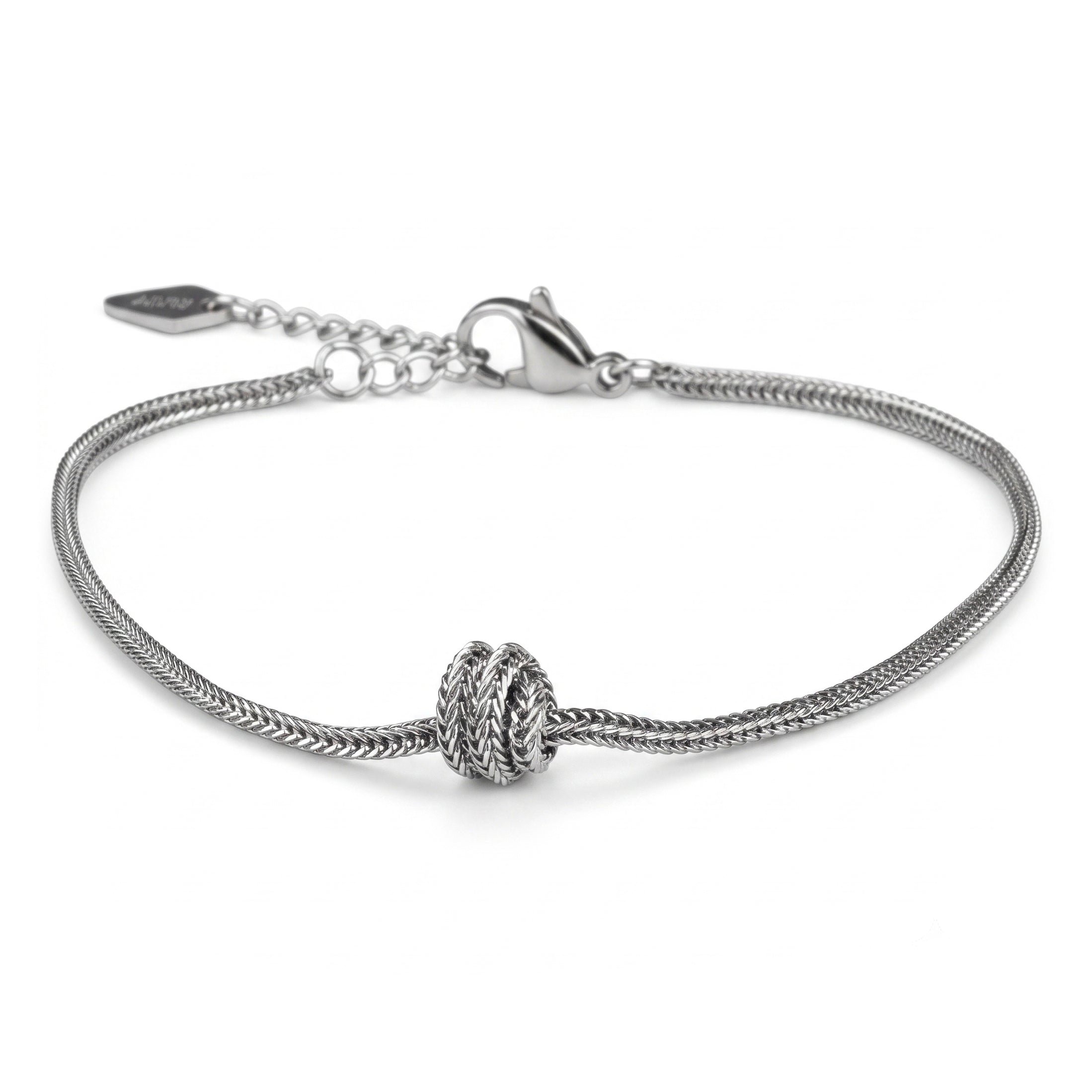 BRACCIALE INTRECCIO UNIVERSE SILVER