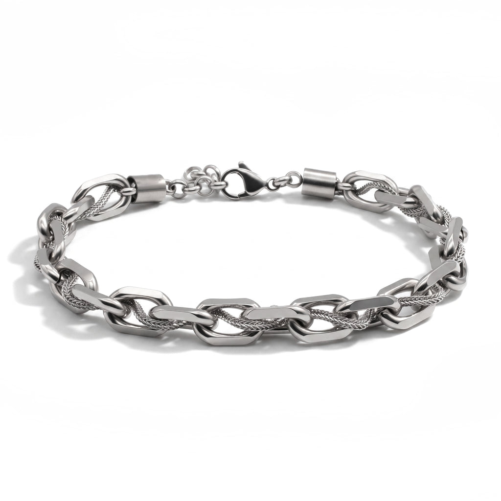 BRACCIALE CATENA TETI SILVER