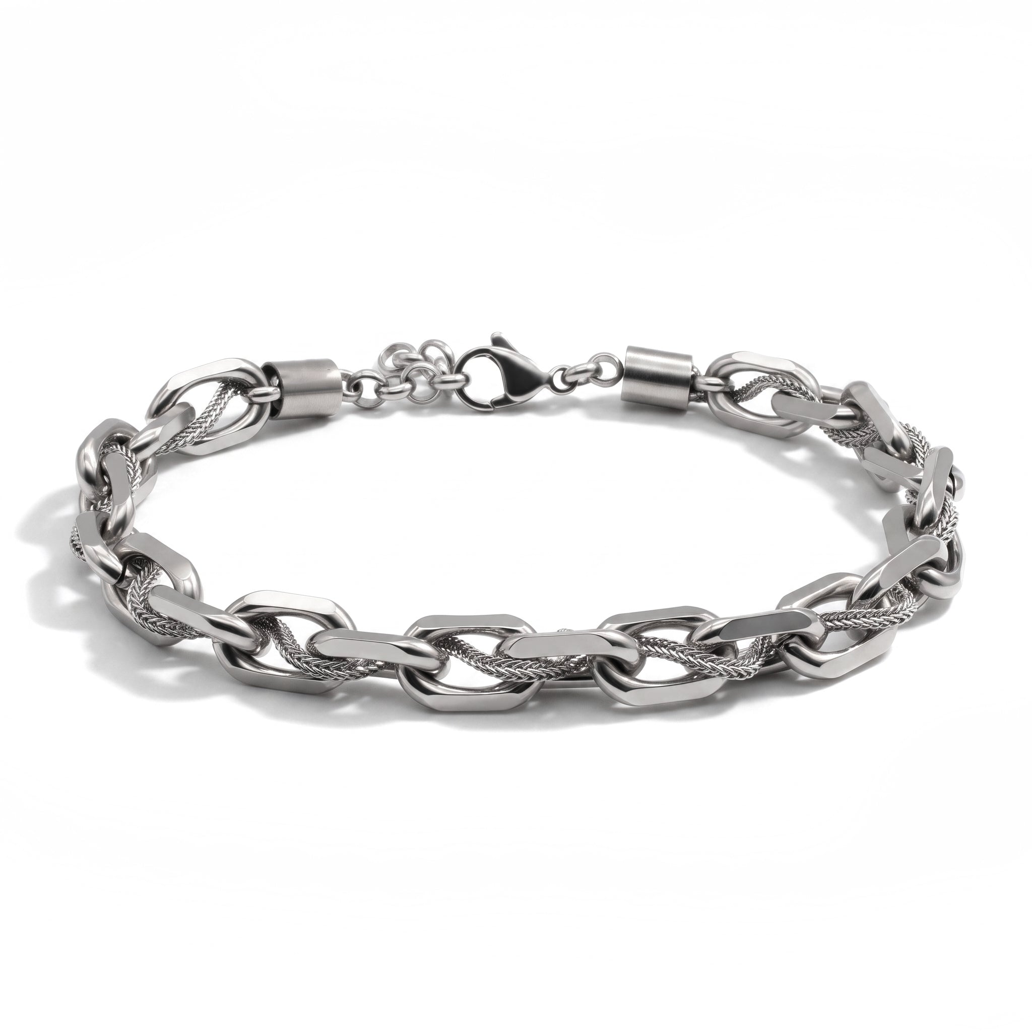 BRACCIALE CATENA TETI SILVER