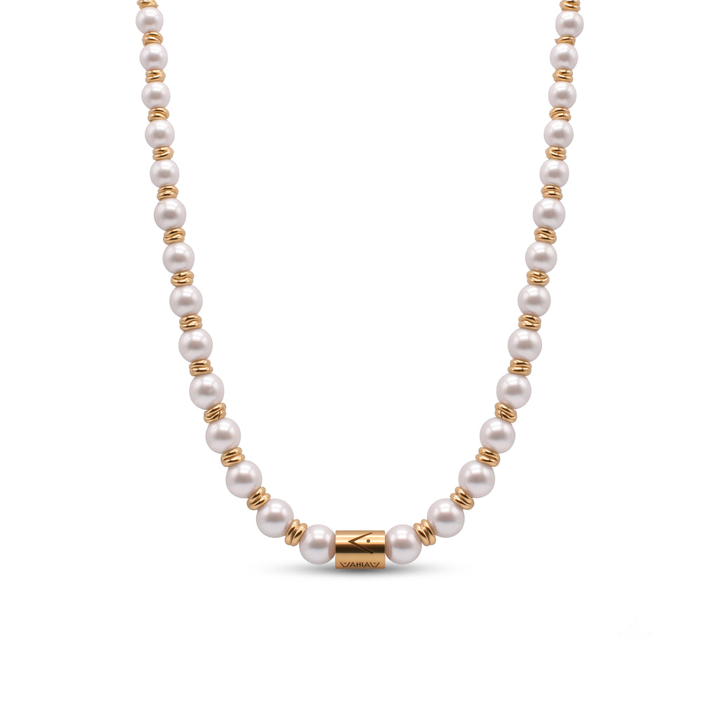 COLLANA PERLA VEGA GOLD