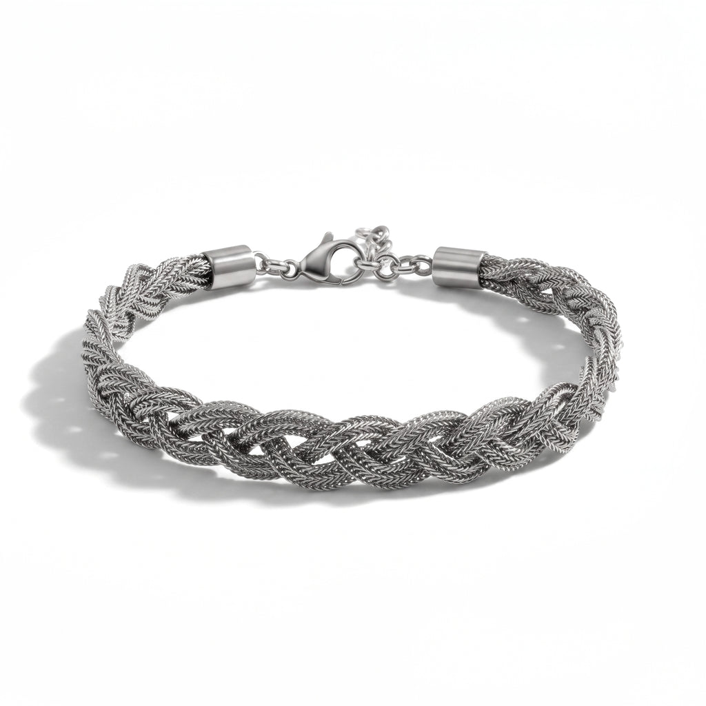 BRACCIALE INTRECCIO VENERE SILVER