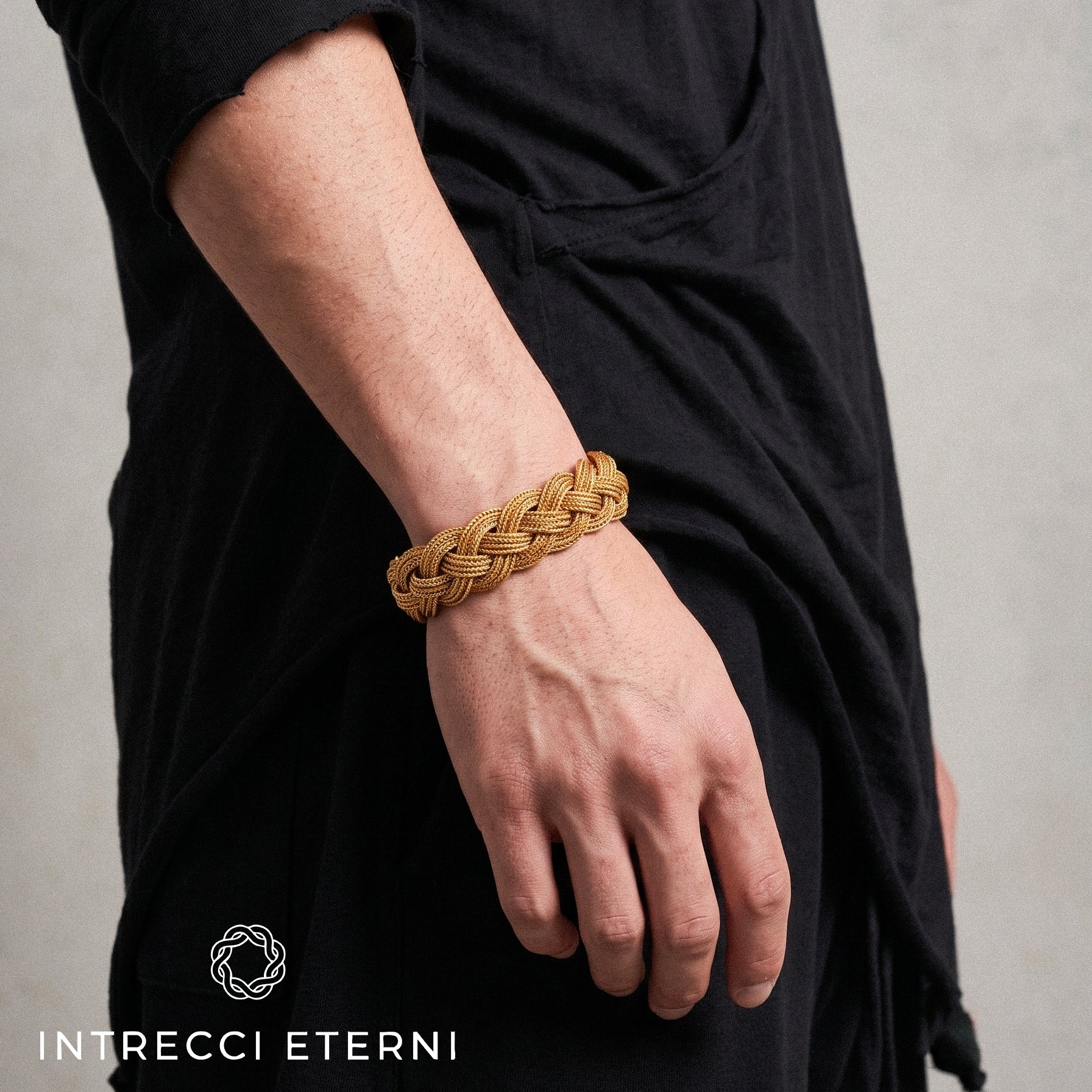 BRACCIALE INTRECCIO ERIS GOLD