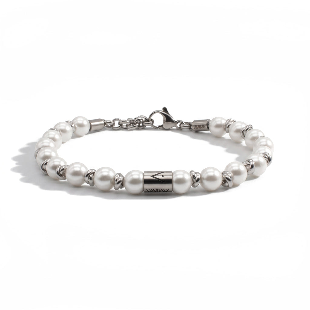 BRACCIALE PERLA VEGA SILVER