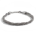 BRACCIALE INTRECCIO URANO SILVER