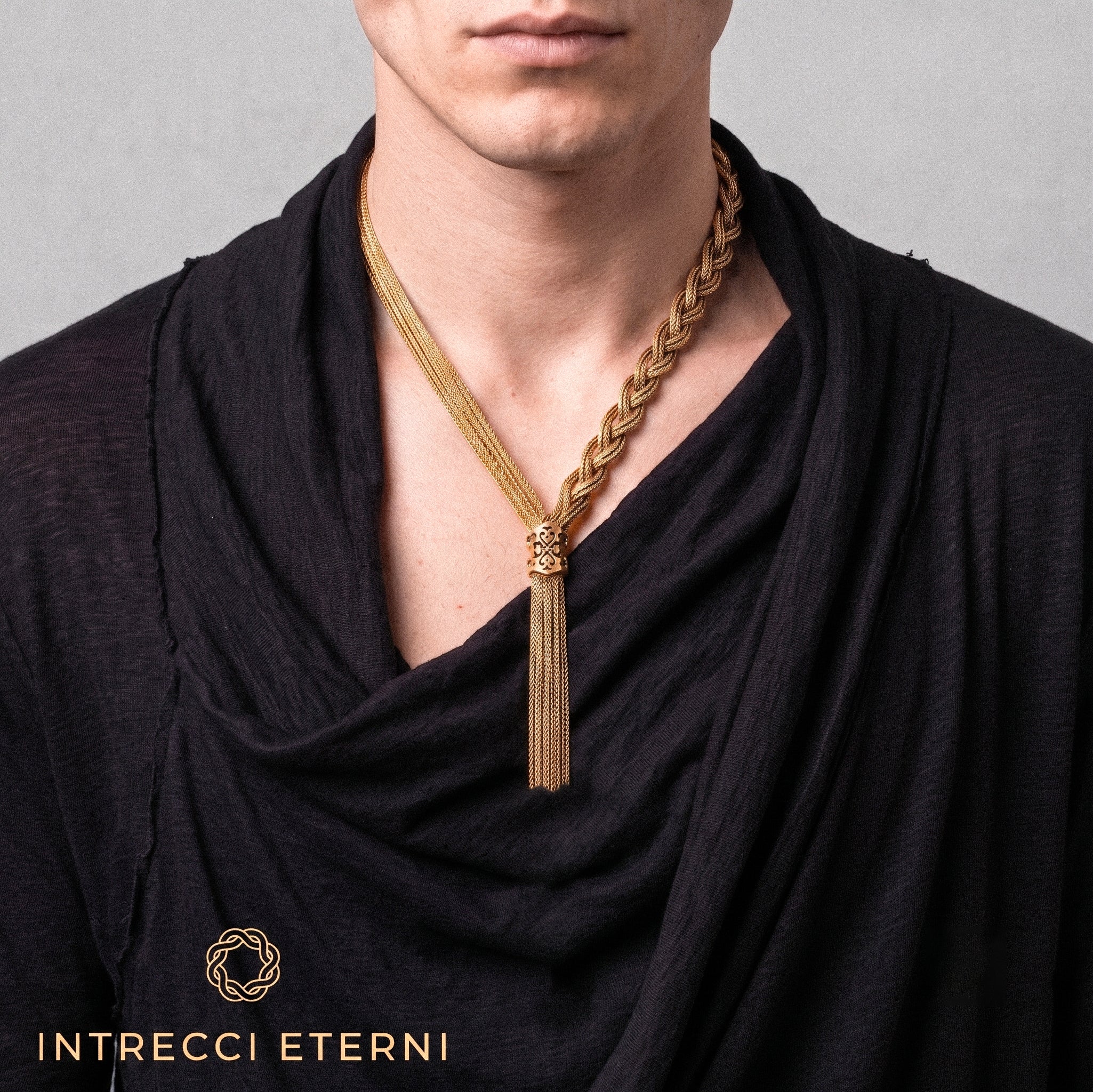 COLLANA INTRECCIO VENERE GOLD