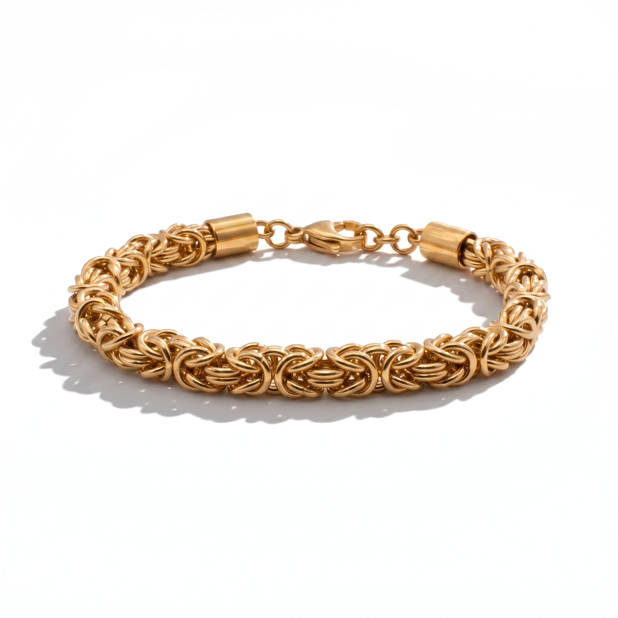 BRACCIALE INTRECCIO NETTUNO  GOLD