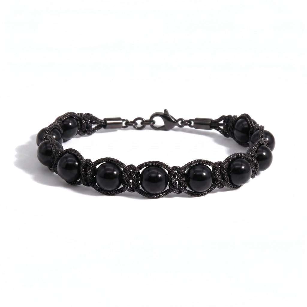 BRACCIALE PIETRE SIRIO BLACK