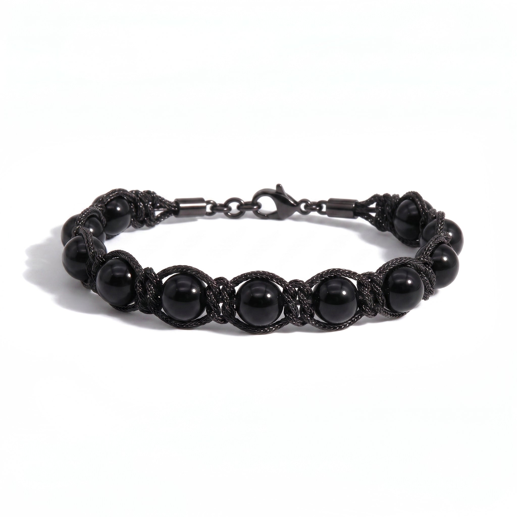 BRACCIALE PIETRE SIRIO BLACK