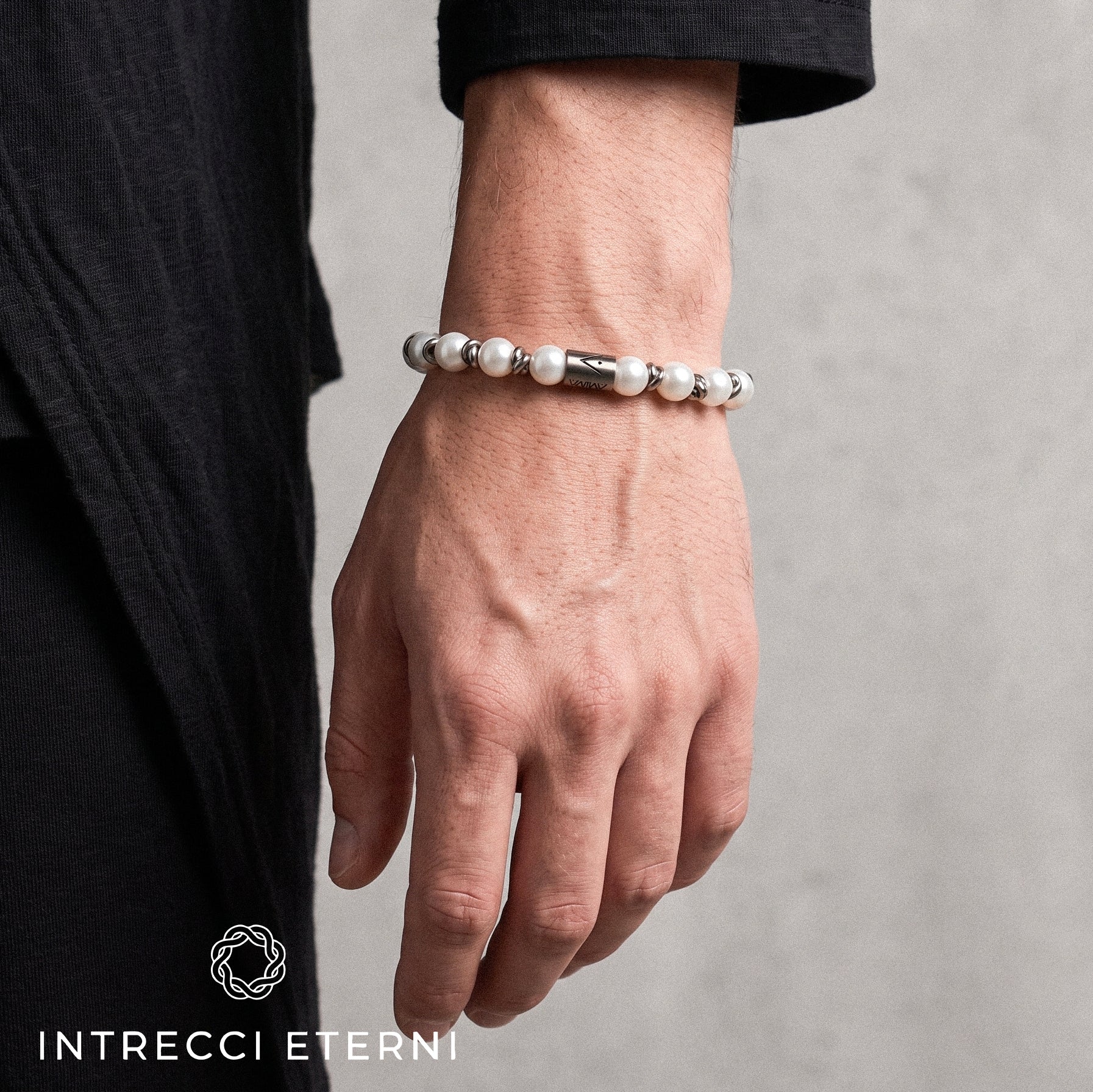 BRACCIALE PERLA VEGA SILVER