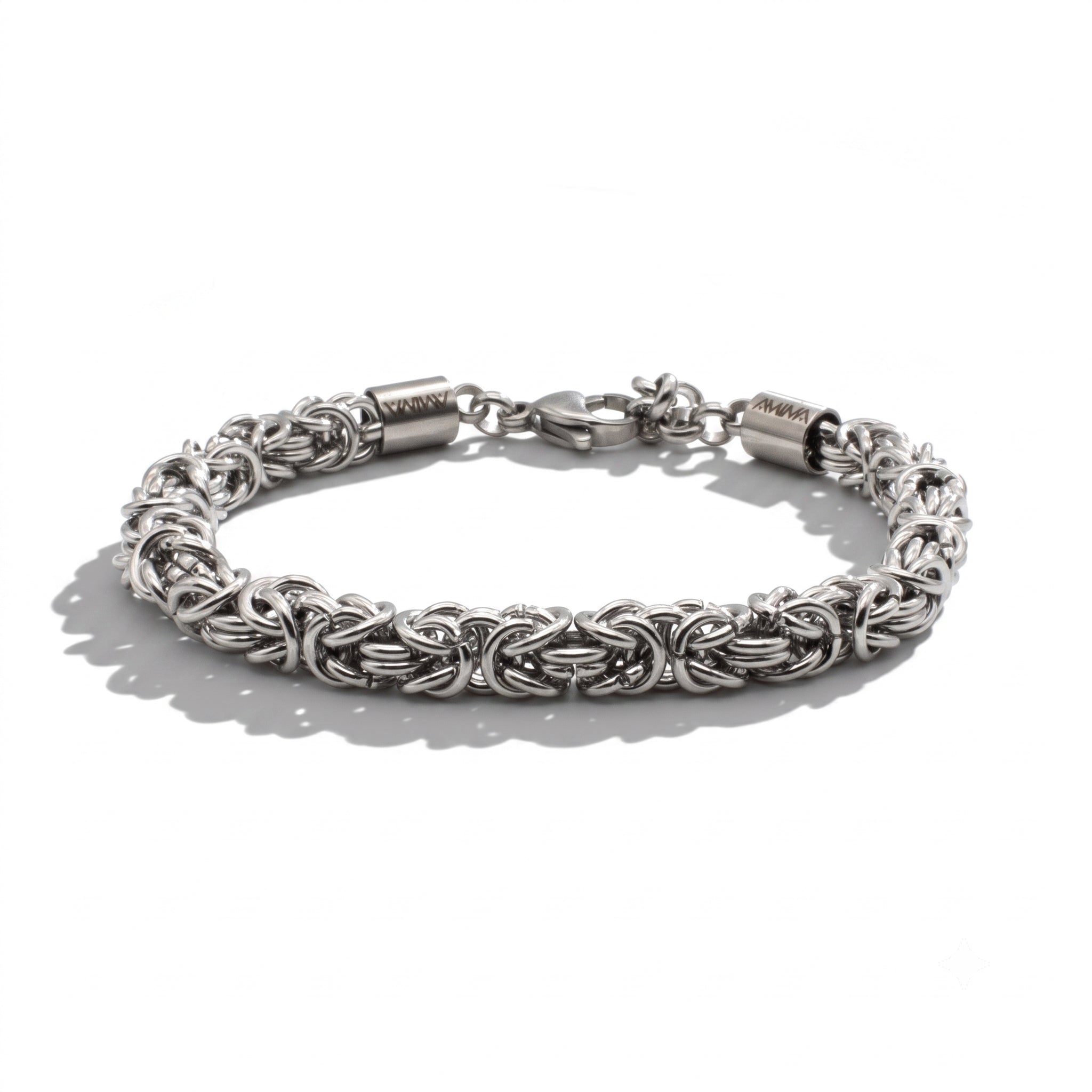 BRACCIALE INTRECCIO NETTUNO  SILVER