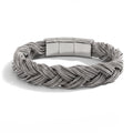 BRACCIALE INTRECCIO MERCURIO SILVER