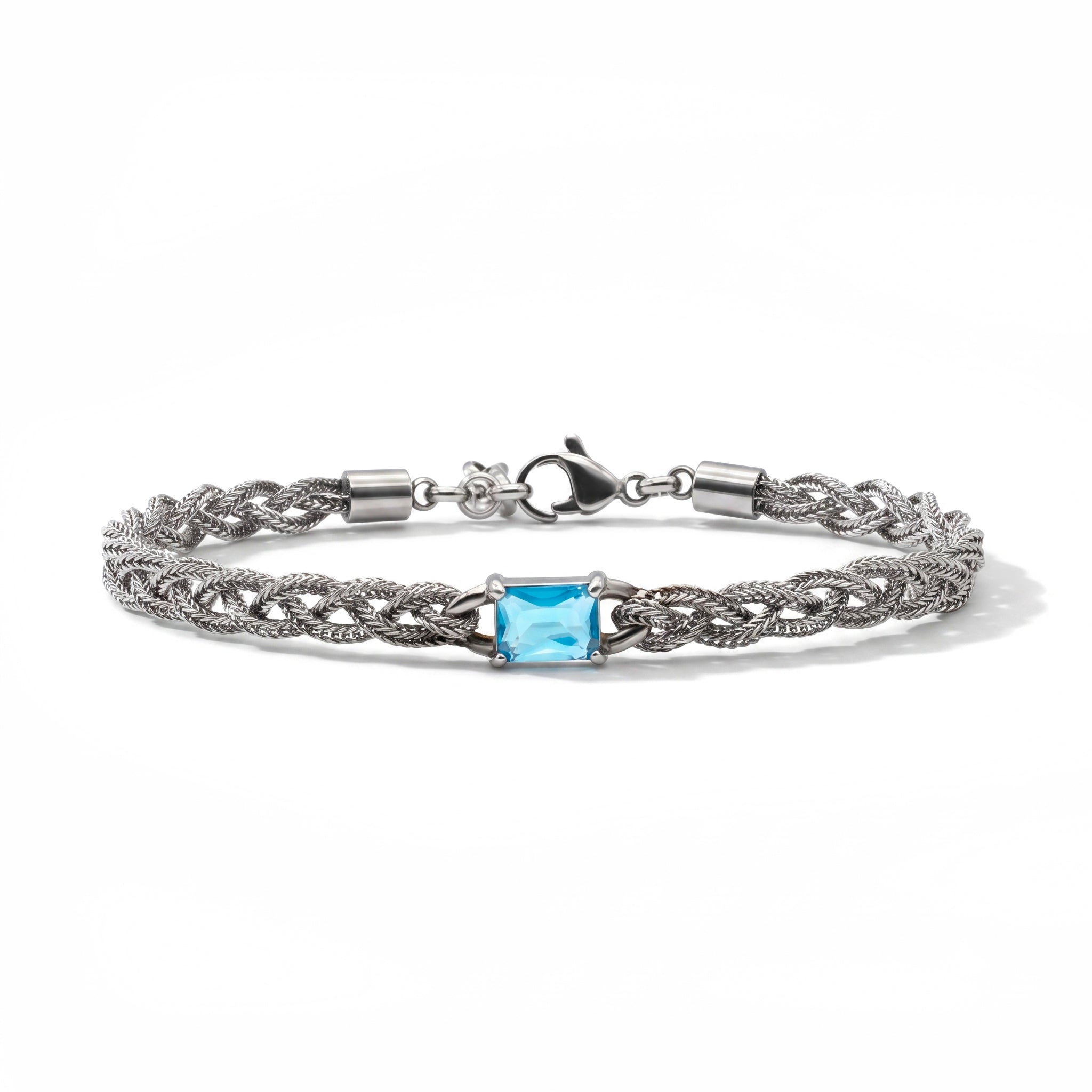 BRACCIALE PIETRA NEREIDE SILVER/ BLUE