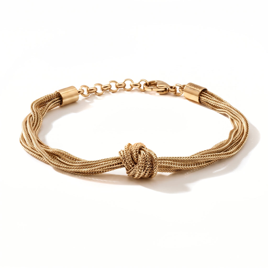 BRACCIALE NODO RIGEL GOLD