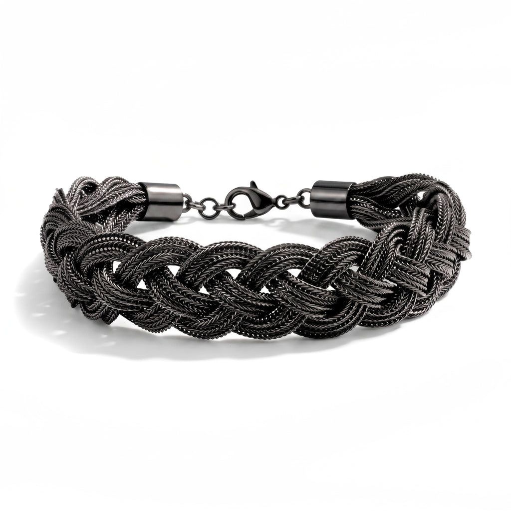BRACCIALE INTRECCIO ERIS BLACK