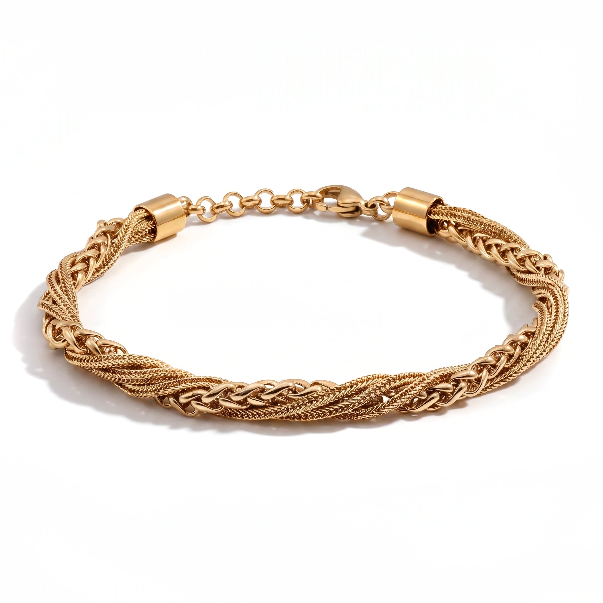BRACCIALE INTRECCIO URANO GOLD