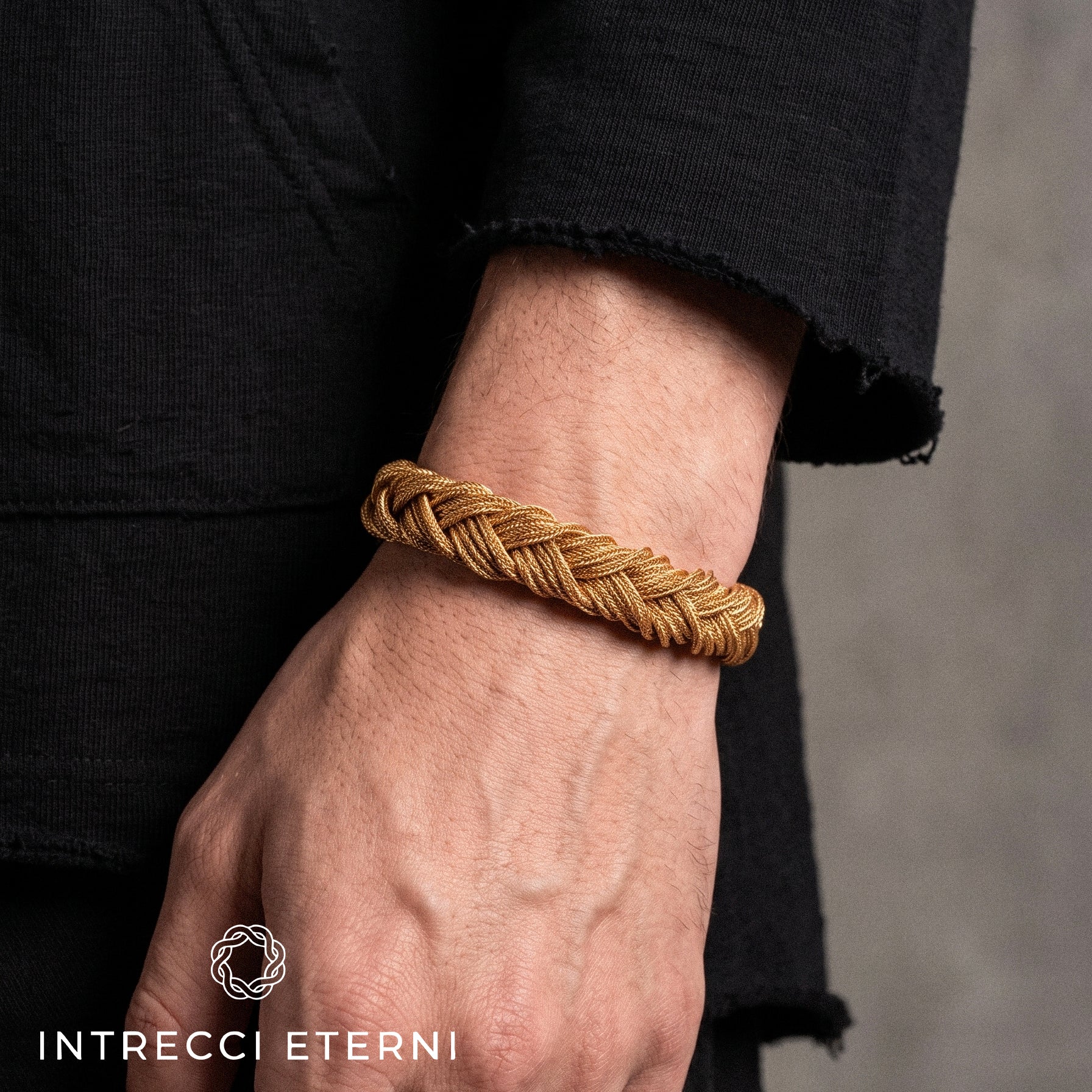 BRACCIALE INTRECCIO MARTE GOLD