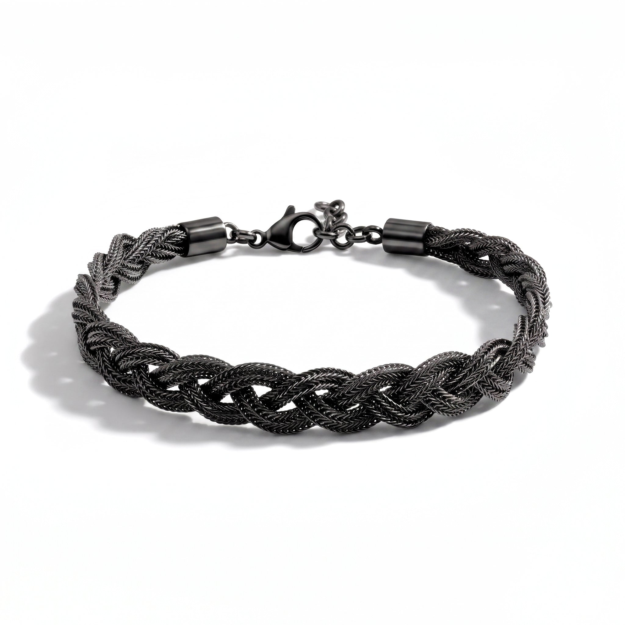 BRACCIALE INTRECCIO VENERE BLACK