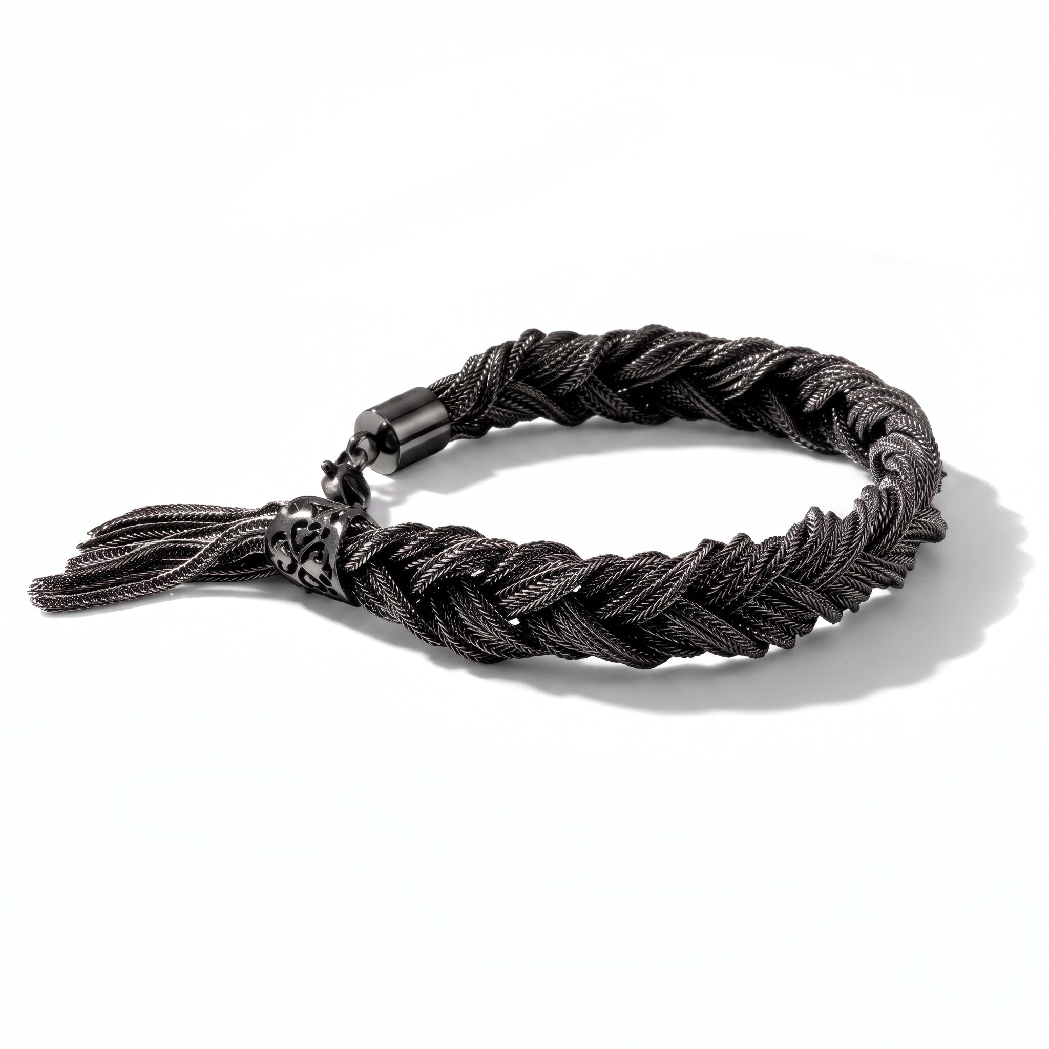 BRACCIALE INTRECCIO MARTE BLACK