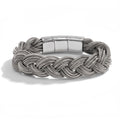 BRACCIALE INTRECCIO GIOVE SILVER