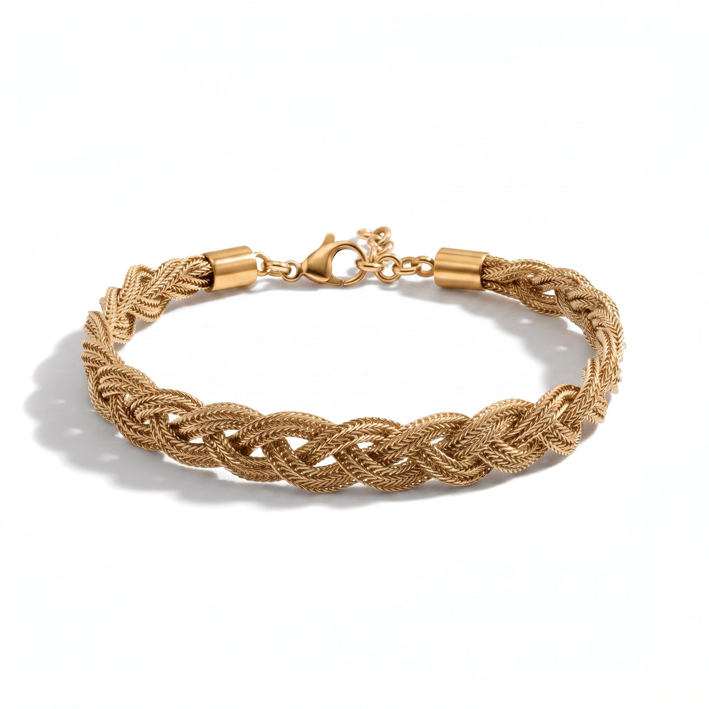 BRACCIALE INTRECCIO VENERE GOLD