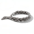 BRACCIALE INTRECCIO MARTE SILVER