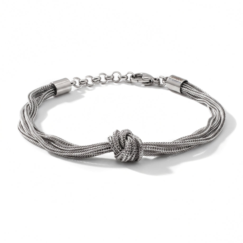 BRACCIALE NODO RIGEL SILVER
